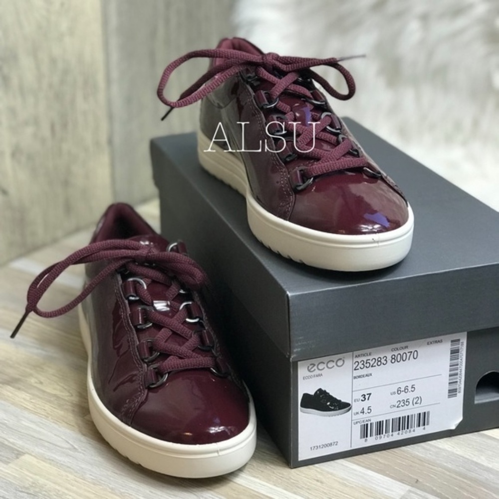 NWT ECCO Fara Bordeaux W AUTHENTIC - Picture 4 of 7